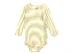 Joha yellow stripe body merino wool/silk